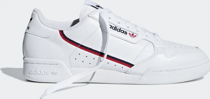 adidas Continental 80 ftwr white/scarlet/collegiate navy