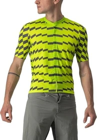 Castelli Unltd Sterrato Trikot kurzarm electric lime/dark gray (Herren)