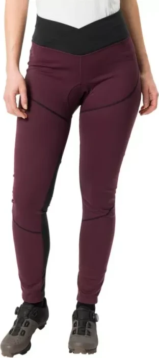 Vaude Posta Softshell Tight Fahrradhose lang cassis (Damen)