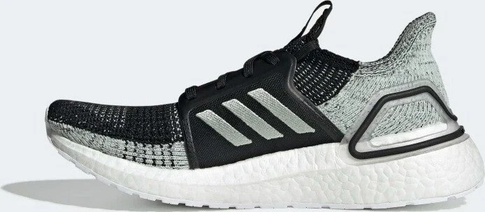 adidas Ultraboost 19 core black/linen green/ash green (Damen)