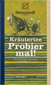 Sonnentor Probier mal! Kräutertee Beutel Tee-Variation,    20 Stück