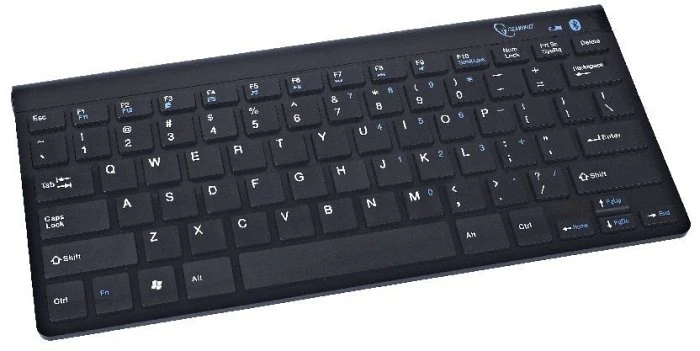 Gembird Kabellose Slimline Tastatur schwarz, Bluetooth, DE