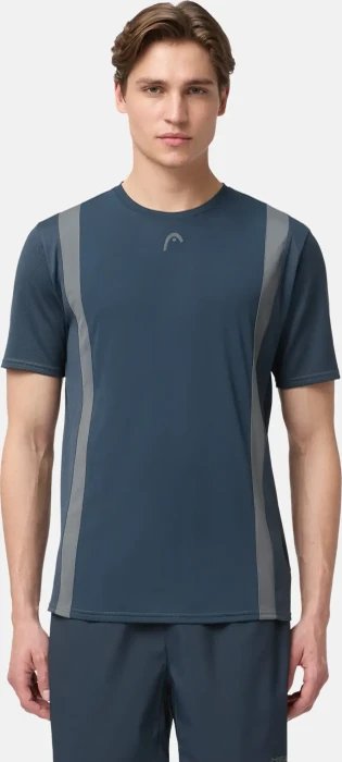 Head Club 25 Tech Funktionsshirt kurzarm navy (Herren) (811725-NV) – Bild 4 von 7