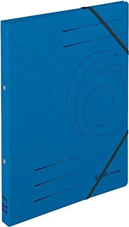 Herlitz Ringbuch 2-Ring Colorspan, 25mm, A4, blau, 5er-Pack