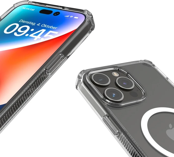 Hama Handyhülle MagCase Extreme Protect für Apple iPhone 15 Pro Max transparent