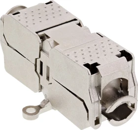 InLine Kabelverbinder RJ-45 Buchse/Verlegekabel Cat.6A, LSA, geschirmt