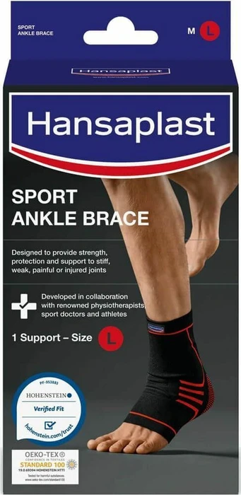 Hansaplast Sport Fußgelenkbandage Größe L, 1 Stück