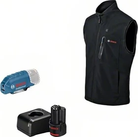 Bosch Professional GVH 12+18V XA Beheizbare Weste XL inkl. Akku 2.0Ah (Unisex)