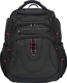 Kroser Notebook Rucksack, passend für maximal: 43,9 cm (17,3"), schwarz