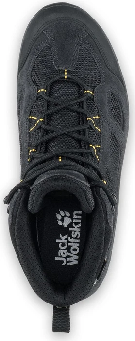 Jack Wolfskin Vojo 3 Texapore Mid black/burly yellow XT (Herren)