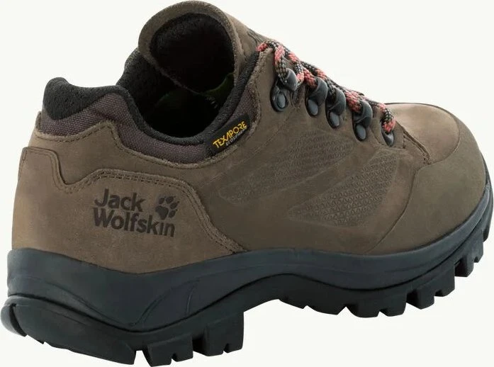 Jack Wolfskin Rebellion Texapore Low brown/phantom (Damen)