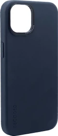 Decoded Leather Back Cover für Apple iPhone 14 navy