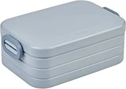 Mepal Lunchbox Take a Break Stapelbox Aufbewahrungsbehälter midi nordic blue, 3-tlg.