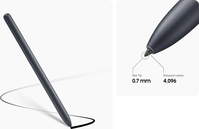 Samsung S Pen EJ-PT730 für Galaxy Tab S7 FE, Mystic Black