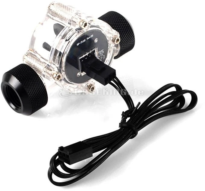 Bitspower Durchflusssensor 1/4" matt schwarz