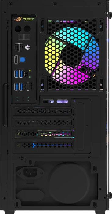 DarkFlash M305 Mesh Black, Glasfenster