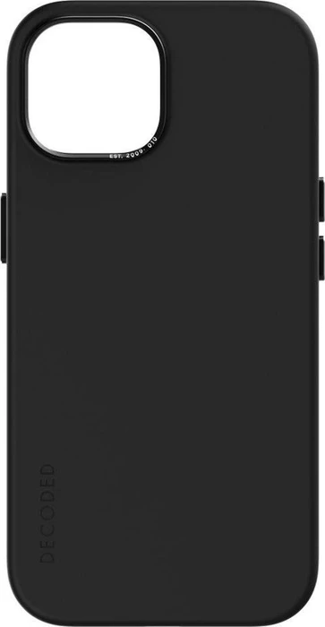Decoded AntiMicrobial Silicone Back Cover für Apple iPhone 15 Graphene