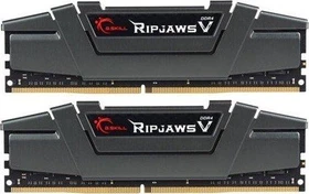 G.Skill RipJaws V grau UDIMM 16GB Kit, DDR4-3200, CL16-18-18-38