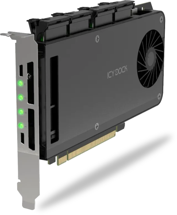 Icy Dock ExpressSlot Slide MB204MP-1B