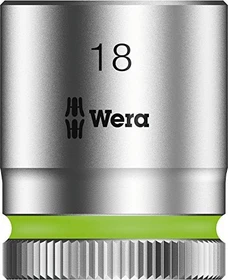 Wera 8790 HMB Zyklop Außensechskant Steckschlüssel 3/8", 18x30mm