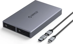 Orico Dual-bay M.2 SSD Enclosure NVME, USB-C 3.1 (CM2C3-2N)
