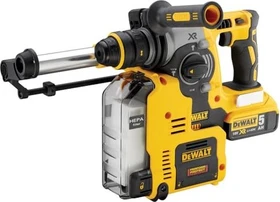 DeWalt DCH275P2 Akku-Bohr-/Meißelhammer inkl. Koffer + 2 Akkus 5.0Ah + Absaugeinheit