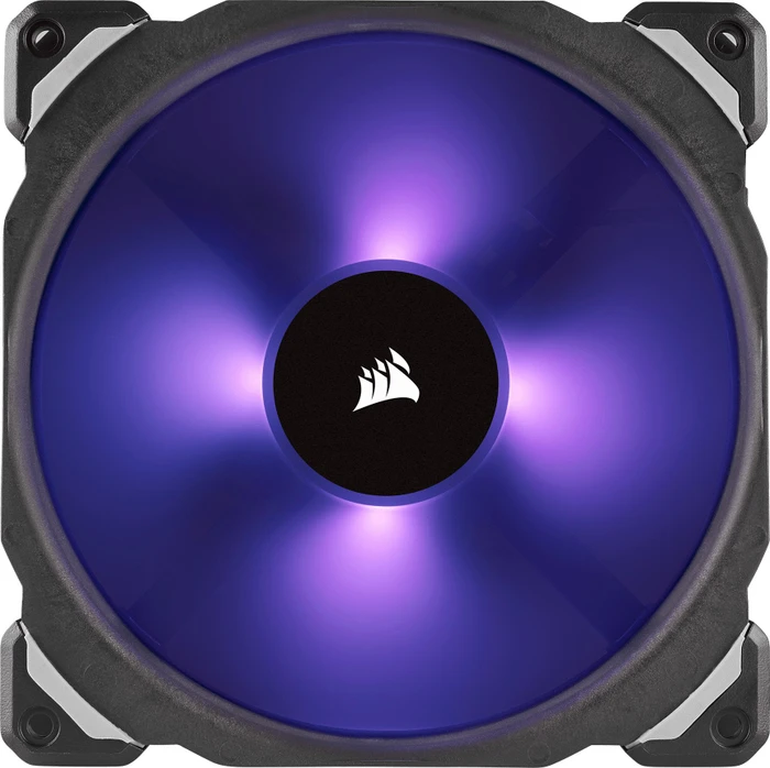 Corsair ML Series ML140 PRO RGB LED Premium Magnetic Levitation Fan, 140mm