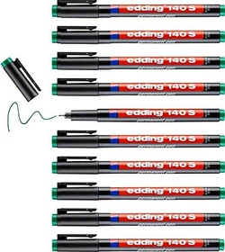 edding 140 S Folienschreiber grün, 10er-Pack