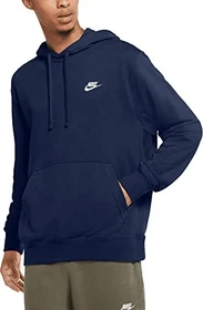 Nike Sportswear Club Hoodie midnight navy/white (Herren)