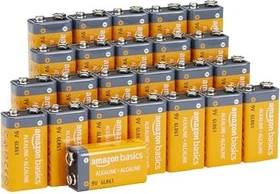 AmazonBasics 9V-Block, 24er-Pack