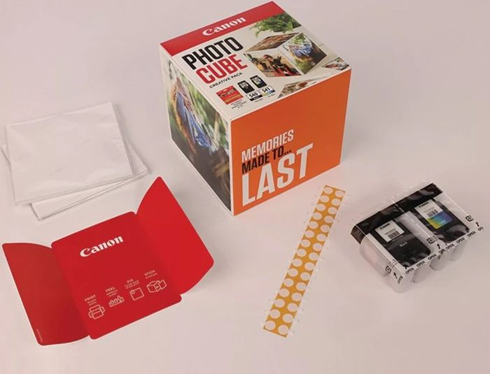 Canon Tinte PG-540/CL-541 schwarz/dreifarbig Photo Cube orange