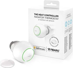Fibaro the heat controller Funk-Heizkörperthermostat inkl. Sensor (Apple HomeKit) (FIBEFGBHT-PACK)