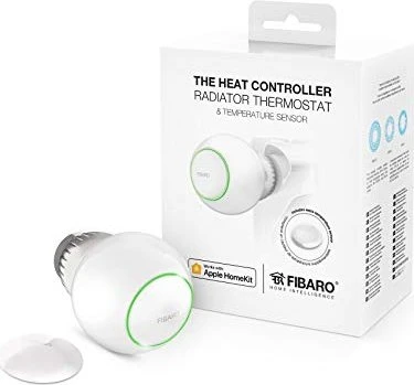 Fibaro the heat controller Funk-Heizkörperthermostat inkl. Sensor (Apple HomeKit)