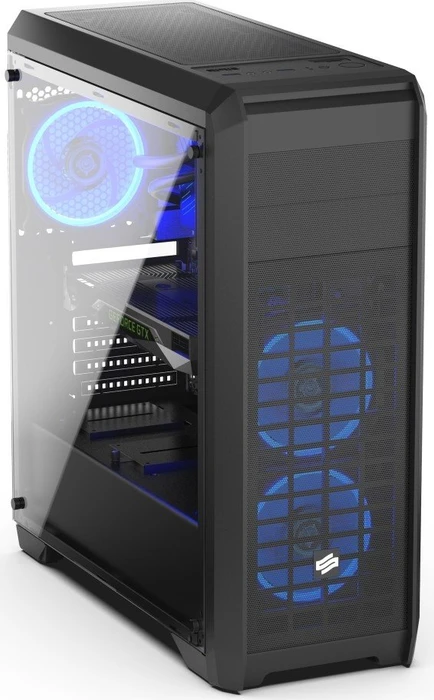 Endorfy SilentiumPC Regnum RG4T RGB Pure Black, Glasfenster