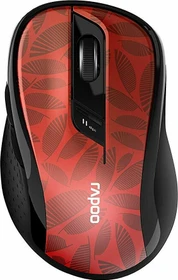 Rapoo M500 Silent Multi-mode Wireless rot, USB/Bluetooth (18589)