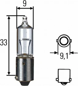 Hella Standard Signal H10W 10W, 10er-Pack