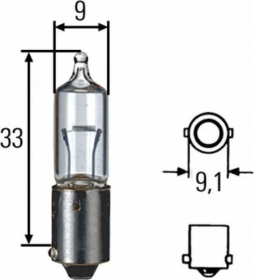 Hella Standard Signal H10W 10W, 10er-Pack