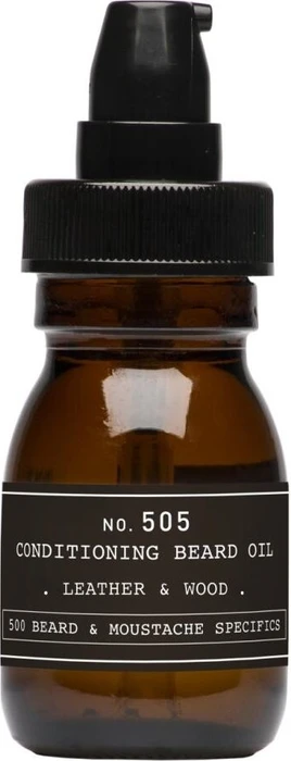 Depot No. 505 Conditioning Beard Oil Leather & Wood, 30ml