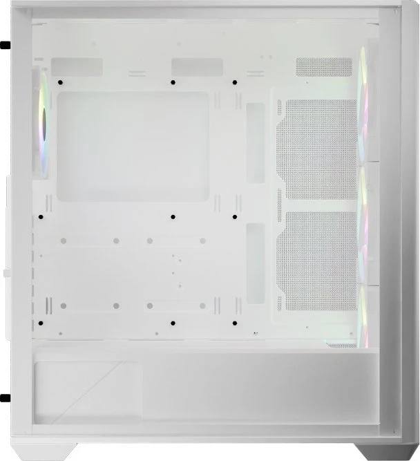 LC-Power Gaming 811W Meshwork_XL Light, weiß, Glasfenster