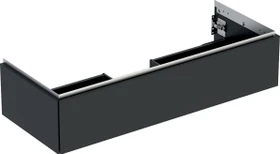 Geberit ONE Unterschrank für Waschtisch, mit einer Schublade, 120cm, lava/lackiert matt