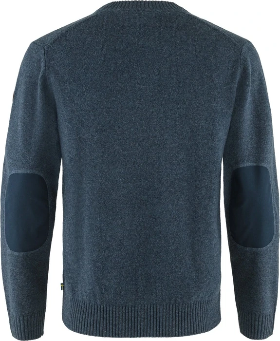 Fjällräven Övik Round Neck Strickpullover navy (Herren)
