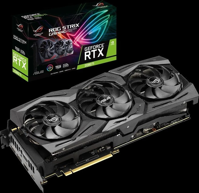 ASUS ROG Strix GeForce RTX 2080 Ti, ROG-STRIX-RTX2080TI-11G-GAMING, 11GB GDDR6, 2x HDMI, USB-C, 2x DP