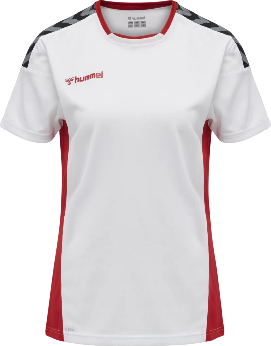 hummel Authentic Poly Jersey Funktionsshirt kurzarm weiß (Damen)