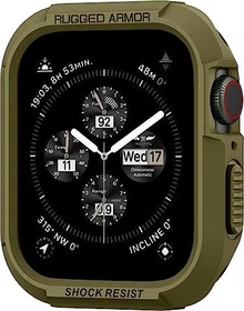 Spigen Rugged Armor für Apple Watch (45mm/44mm) Olive Green