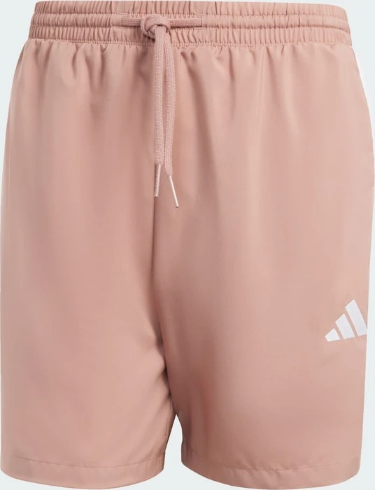 adidas Essentials 3-Streifen Chelsea Trainingshose kurz wonder clay/white (Herren)