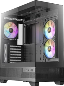 Antec CX700 ARGB, schwarz, Glasfenster