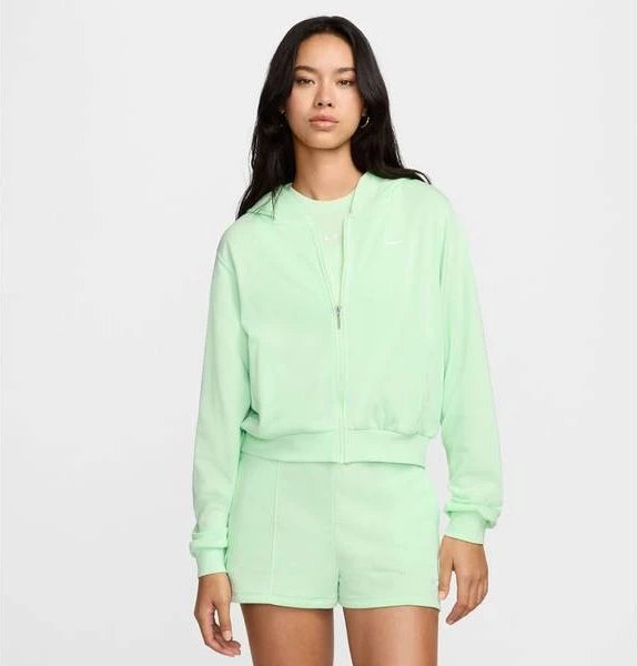 Nike Sportswear Chill Terry Hoodie vapour green/sail (Damen)