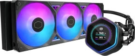 Cooler Master MasterLiquid 360 Atmos II LCD, schwarz
