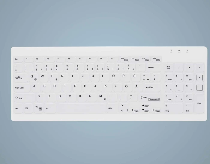 Contour Design Active Key AK-C7012 Medical Keyboard Compact, weiß, vollversiegelt, USB, FR