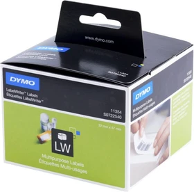 Dymo Endlosetiketten LabelWriter 11354, 57x32mm, ablösbar, weiß, 1er-Pack (1000 Etiketten)